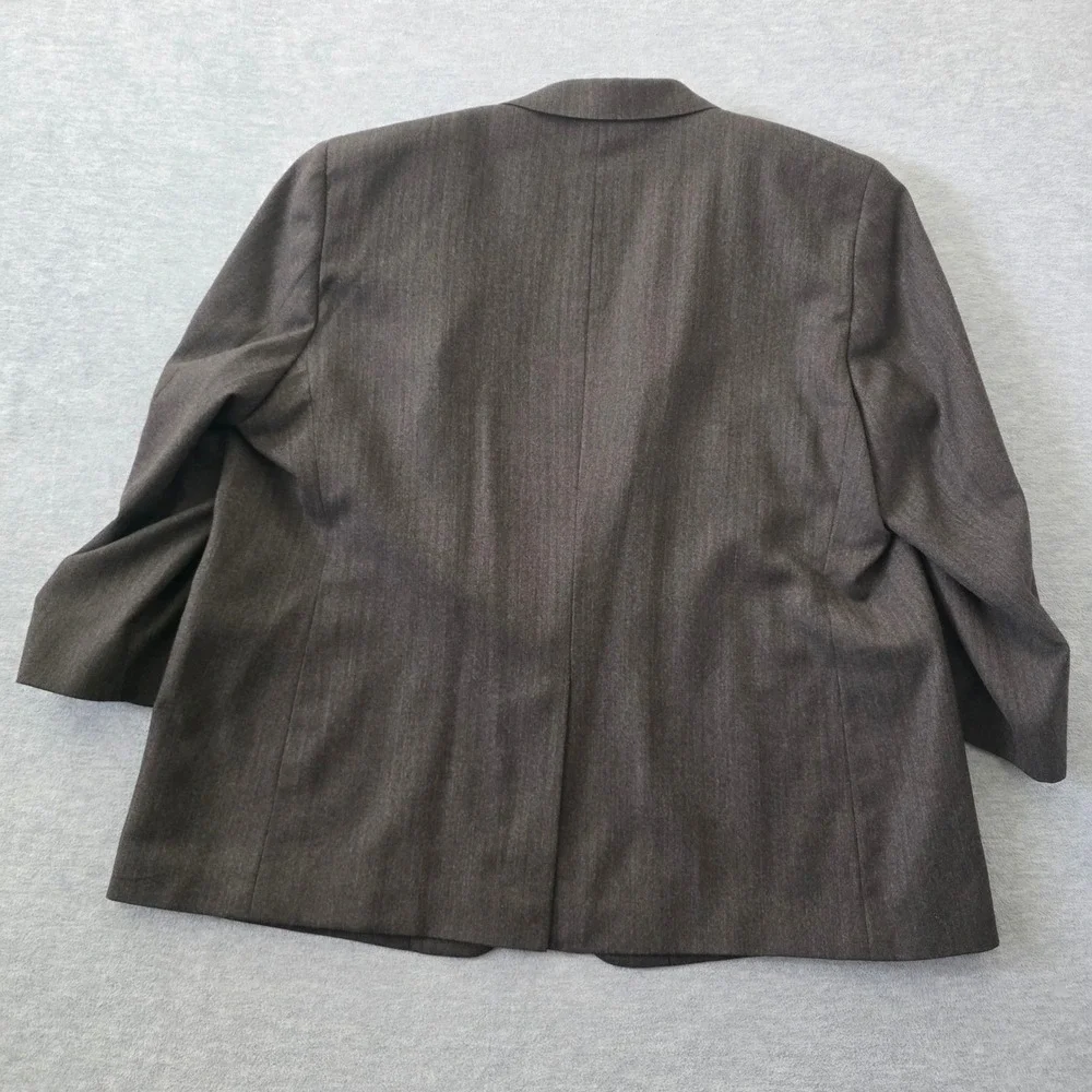 Jos A Bank Mens Brown 100% Wool Blazer Sport Coat Regal Fit 50 Short
